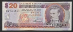 BARBADOS - 20 DOLLARS  2007 - FE