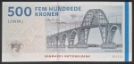 DINAMARCA - 500 KRONER - 2009 - FE
