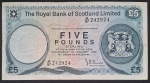 ESCOCIA - ROYAL BANK DA ESCOCIA - 5 LIBRAS -1981 - MBC
