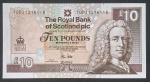 ESCOCIA - ROYAL BANK DA ESCOCIA - 10 LIBRAS -2012 - COMEMORATIVA DO JUBILEU DE DIAMANTE