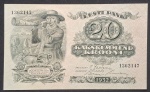 ESTONIA - 20 KROONI - 1932  - SOBERBA