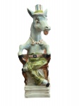 Garrafa antiga de vinho Italiano, Chianti , peça decorativa, mede 32x11x11 cm