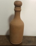 Moringa de barro com tampa redonda , linda peça, nunca usada mede 42x16 cm largura