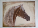 Carlos Passos, Cavalo, gravura, tiragem 60/100, 70x100cm, sem moldura