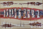 Sérgio Ferreira, Composição, gravura, tiragem 93/100, 66x96cm, sem moldura