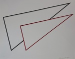 Sérvulo Esmeraldo, Composição Geométrica, gravura, tiragem 16/60, 72x85cm, sem moldura