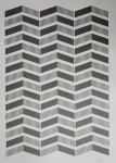 Pondé, Piso Cinza, gravura, tiragem 14/20, 70x50cm, sem moldura, necessita de limpeza