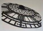 Kleber Ventura, Mandala, gravura, tiragem 13/35, 50x70cm, sem moldura