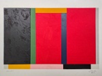 Eduardo Sued, Geométrico, gravura, tiragem 62/100, 2010, 50x70cm, sem moldura, necessita de limpeza