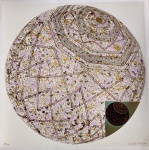 Wakabayashi, Temari, gravura 101/120, 72x72cm, 2005, sem moldura