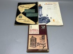 Publicações sobre Automobilismo, Artes e MobiliárioConjunto composto por três publicações de referência, abrangendo temas distintos de interesse para colecionadores e pesquisadores:Manual de Instruções VW (Limousine e Cabriolet): Manual técnico original com orientações de manutenção e operação para modelos Volkswagen, incluindo instruções detalhadas sobre sistema de filtro de ar e correia trapezoidal.Antiquaires & Galeristes (Le Salon  2012): Catálogo do evento realizado no Pont Alexandre III, em Paris, em setembro de 2012. Obra ricamente ilustrada que apresenta peças de belas-artes, incluindo pinturas de mestres como Bernard Buffet.Os Móveis e seus Estilos através dos Tempos (Edmundo Rodrigues): Volume integrante da Biblioteca Técnico-Profissional (Edições de Ouro), que explora a história e o emprego decorativo de diferentes estilos de mobiliário, como o Colonial Brasileiro, o Renascimento Espanhol e o Estilo Francês Provincial.