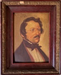 Rodolfo Amoedo, óleo sobre placa, 23 X 17 cm, assinado no canto superior esquerdo
