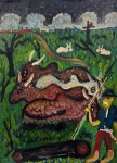 Jose Antonio da Silva, óleo sobre tela, 40 X 30 cm, assinado no canto inferior direito