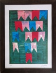 Volpi, P.A, gravura, 32 X 23 cm, assinado no canto inferior direito