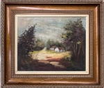 Domenico Lazzarini, óleo sobre tela, 40 X 50 cm, assinado no canto inferior esquerdo