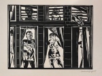Lasar Segall, serigrafia, 25 X 30 cm, assinado no canto inferior direito