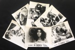 cinema nacional - O Cortiço - com Betty Faria e Armando Bogus - lote com 6 lobby cards - em ótimo estado de conservação - algumas fotos com carimbo da produtora no verso - (18x24)cm.