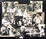 cinema nacional - Águia na Cabeça - com Zezé Motta e Jece Valadão - lote com 9 fotografias de still promocionais  - em ótimo estado de conservação - com identificação no verso - (18x24)cm.