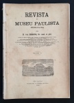revista - Revista do Museu Paulista - volume VI - Typographia do Diario Official - 1904 - separata O Rio Juruá - H. Von Ihering - paginação (385 a 460) faltam folhas + 9 ilustrações -