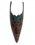 ANTIGA MÁSCARA AFRICANA. MEDINDO 50 X 18 CM