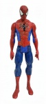 BONECO DE AÇÃO HOMEM ARANHA ARTICULADO FEITO EM PLÁSTICO RÍGIDO PRODUZIDO PELA HASBRO NO ANO DE 2013, FAZENDO PARTE DA LINHA TITAN HERO SERIES. MARCAS DO TEMPO E USO CONFORME FOTOS. MEDINDO 29 X 4,5 X 9,5 CM