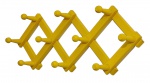 Suporte em madeira pintada - 31x76x14 cm.