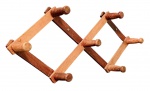 Suporte de parede em madeira - 24x54x09 cm.