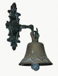 Sino em metal - 29x14x19 cm.