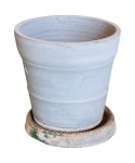 Grande vaso em concreto - 42x46 cm - SOMENTE RETIRADA.