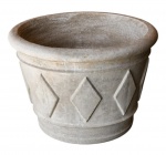 Grande vaso em concreto - 44x57 cm - SOMENTE RETIRADA.