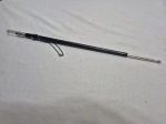 Bastão de Comando/Regente Antigo e Extensível - Cabo Acrílico, Medalhão e Coroa. Medindo 55cm de comprimento.