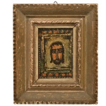 Reprodução de GEORGES ROUAULT - La Sainte Face (A Santa Face). Original de 1933. Óleo s/ tela. 37 x 25 cm (MI). 40 x 27 cm (ME).