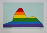 Carlos Furtado, Pão de Açúcar Colorido, gravura, PA, 32x50cm, sem moldura