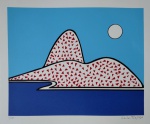 Carlos Furtado, Pão de Açúcar, gravura, tiragem 4/100, 30x35cm, sem moldura