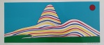 Carlos Furtado, Pão de Açúcar, gravura, 20x50cm, sem moldura