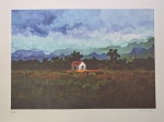Soriano, Paisagem, gravura, tiragem 46/100, 50x70cm, sem moldura