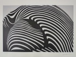 Kleber Ventura, Onda Prateada, gravura, tiragem 15/30, 50x70cm, sem moldura