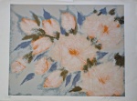 Chico Ferreira, Flores, gravura, tiragem 85/190, 72x100cm, sem moldura, com avaria na borda, no estado