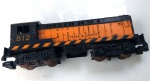 Vintage Coleção, Ferromodelismo: Locomotiva DIESEL de Ferro, Mecanizada, Texas & Pacific 812, medindo 23cm. Usada, sem testar