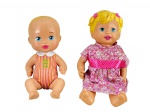 COLECIONISMO, duas (2) bonecas da marca MATTEL confeccionadas em material plástico, sendo: A) 1 Little Mommy Vamos Brincar de Piquenique, medindo 31cm de altura e B) 1 Little Mommy Toddler / Meu Primeiro Bebê, medindo 26cm de altura. Ambas com sinais de uso.
