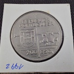 Portugal, moeda de 200 escudos de 1992, "CALIFORNIA"