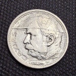 Brasil República, moeda de prata de 2000 réis, "CAXIAS/1935"