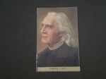 Alemanha Reich, postal déc 00/10, "Compositor/Músico FRANZ LISZT". Perfeito!