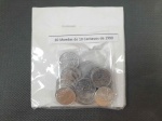 Brasil, lote com 20 moedas de 10 centavos de 1990