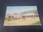 Brasil, postal déc 10/20, circulado em 1913 para a Bélgica, da linha de transatlânticos THE ROYAL MAIL STEAM PACKET CIA, "Lembrança de Santos - Novo Hotel do Guarujá". Raro neste estado, qualidade extra europeia! À Bordo do navio VOM DYCH