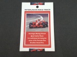 Brasil, lote com card sobre o Circuito de F1 de Interlagos, mostrando a Ferrari de José Carlos Pace