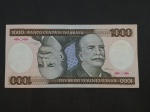 Brasil, cédula de 1000 cruzeiros, "BARÃO", sob/flor de estampa