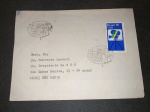 Brasil, FDC circulado com CBC de 1976, STOS DUMONT e o 14 BIS. Lindo! Circulado!
