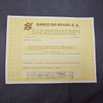 Brasil, Ação do Banco do Brasil (BB) de 1974 em excelente estado!