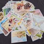 Fauna, lote com 150 selos diferentes, maioria comemorativos